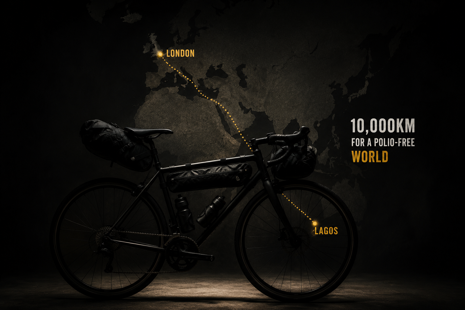 From London to Lagos: A 10,000km Cycling Journey to Eradicate Polio